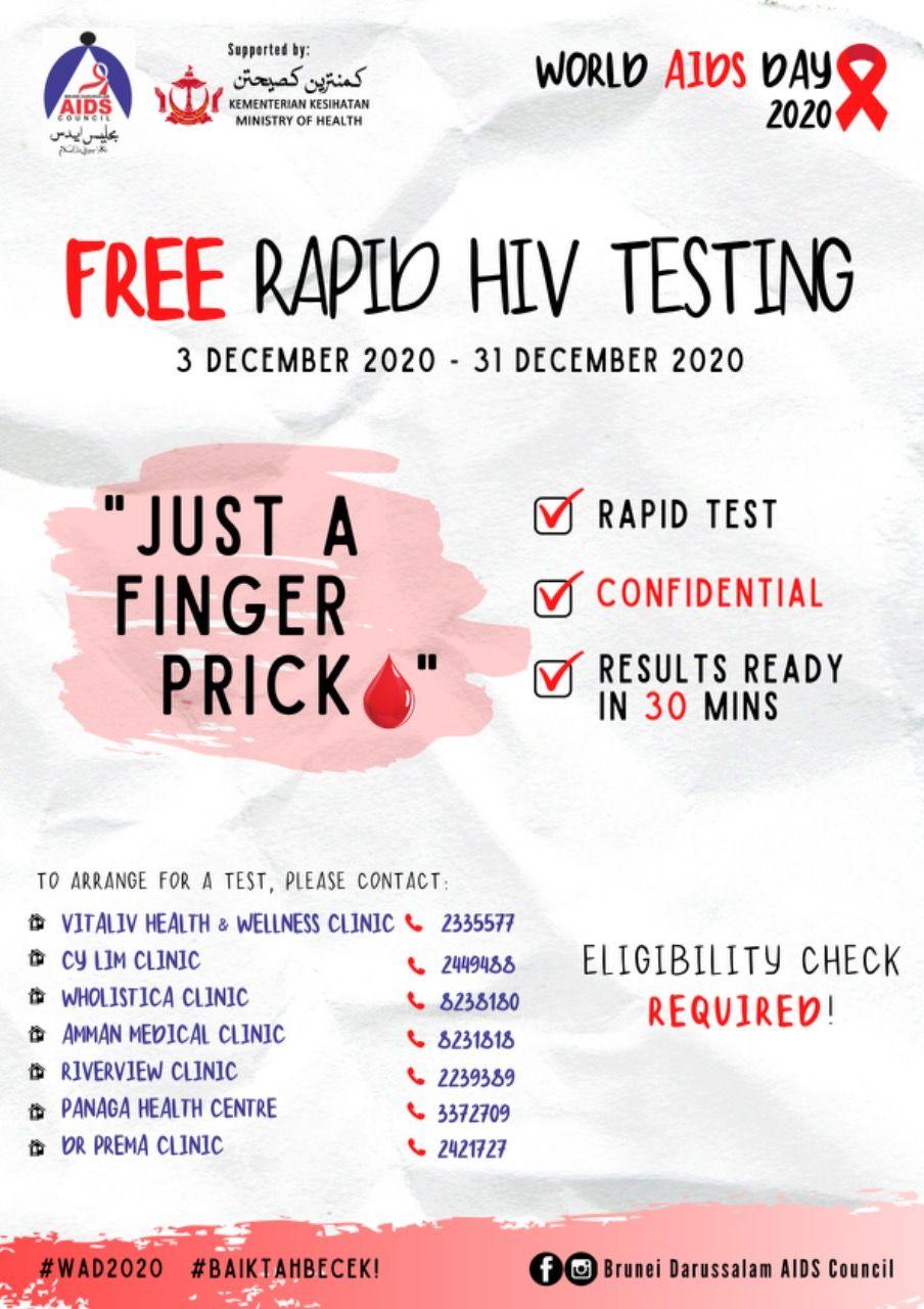 Free Rapid HIV Testing