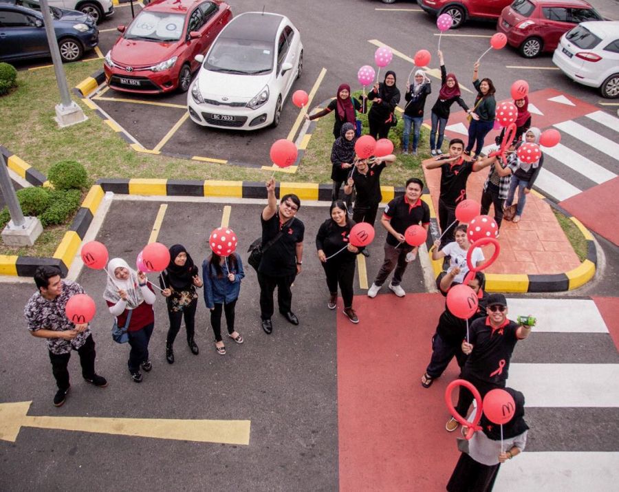 Brunei Red Ribbon McDonald's